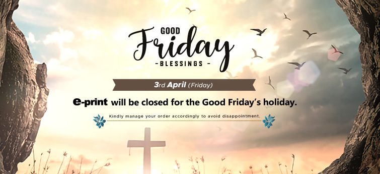 Good Friday holiday notice