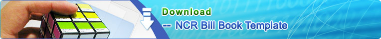 NCR Bill Book Template 