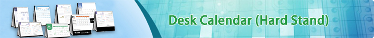 Desk Calendar (Hard Stand)