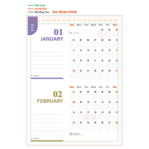 2026 Calendar - Type A - 03
