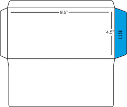 4.5'' x 9.5'' non window 